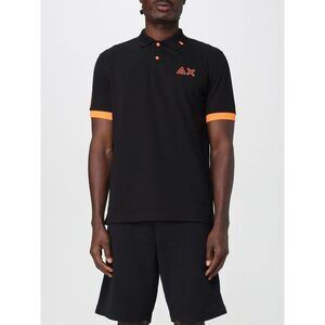 Sun68 Polo Shirt Men Black